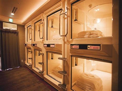 capsule hotel osaka